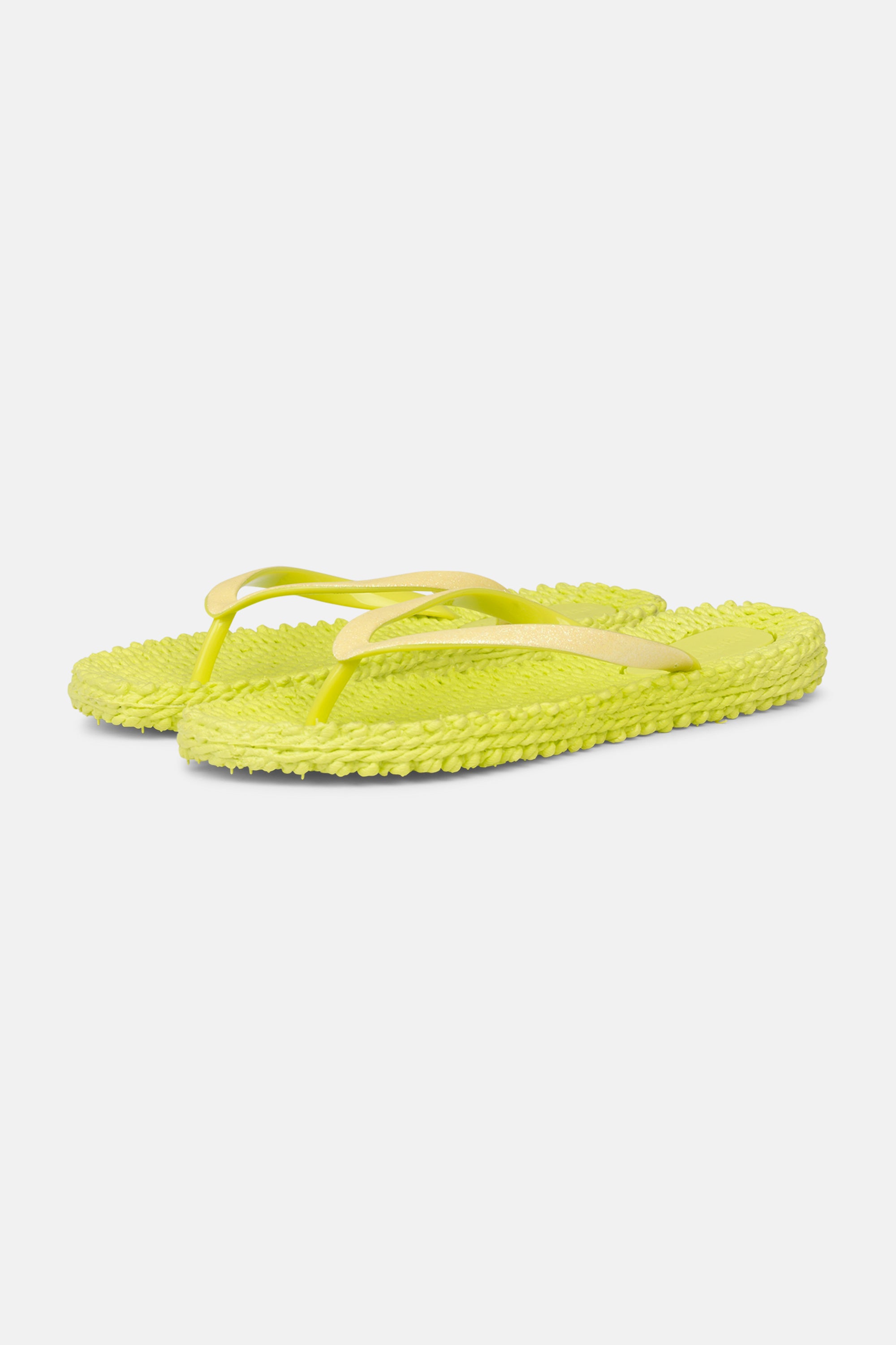 Chanclas Glitter - Lime